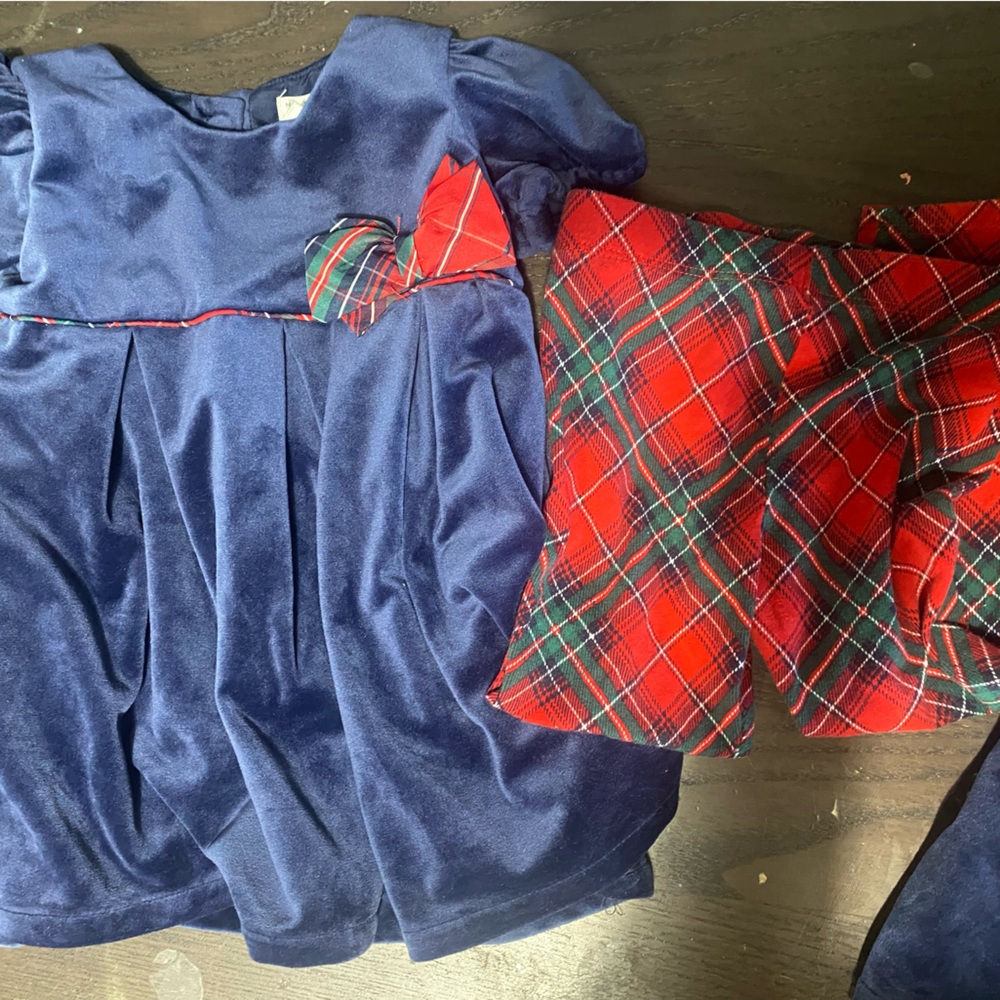 Max Studio - toddler Christmas outfit.